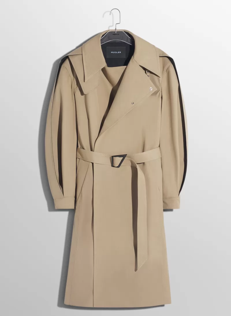 beige_belted_trenchcoat_8-1.webp Outlet MUGLER beige belted trenchcoat