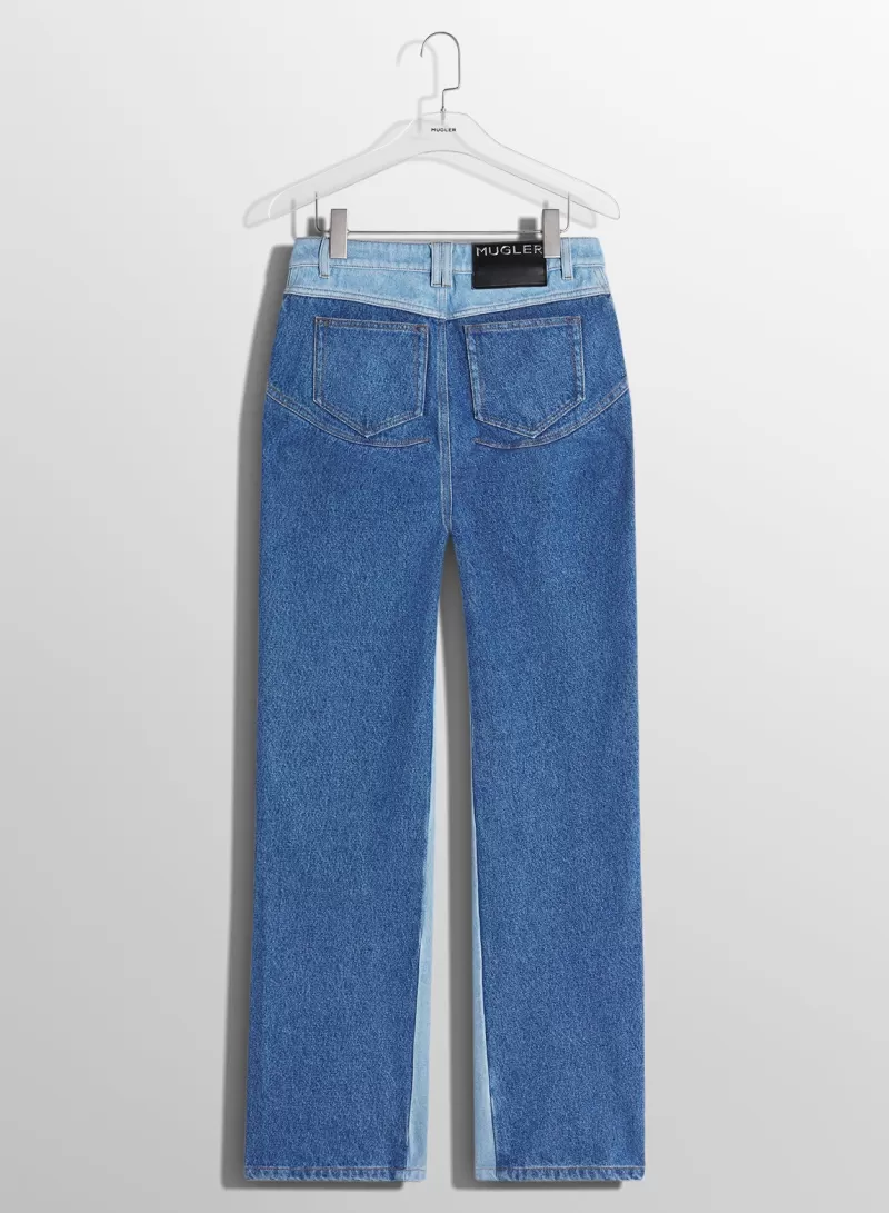 bitone_blue_straight_leg_jeans_6-1.webp Clearance MUGLER bi-tone blue straight leg jeans