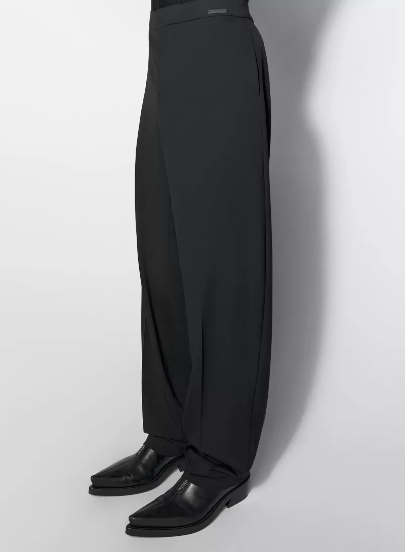 Flash Sale MUGLER black laced up tailoring trousers