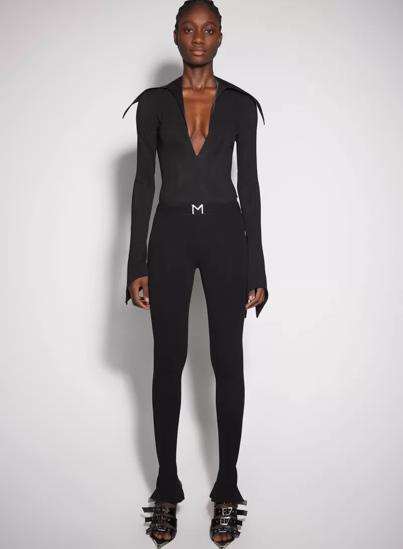 New MUGLER black M pants