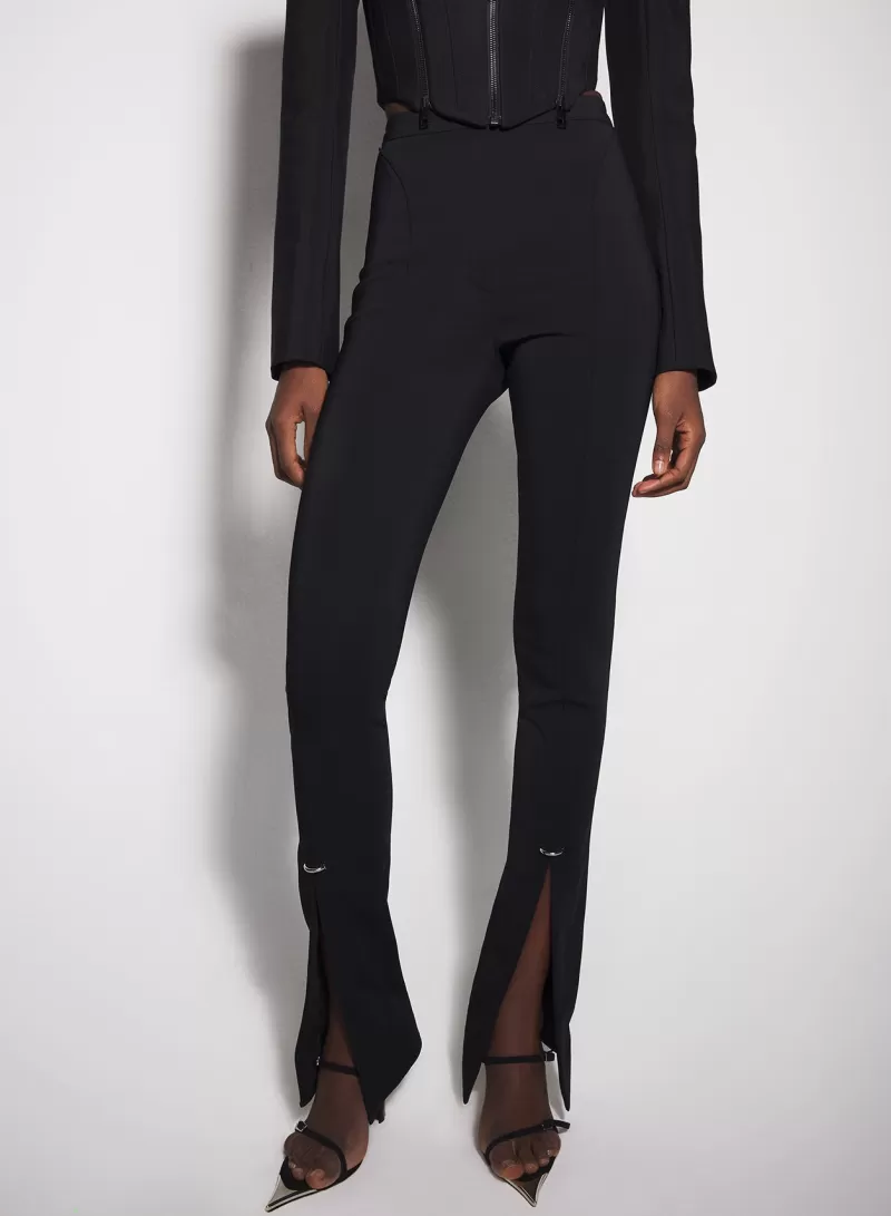 Online MUGLER black pierced pants