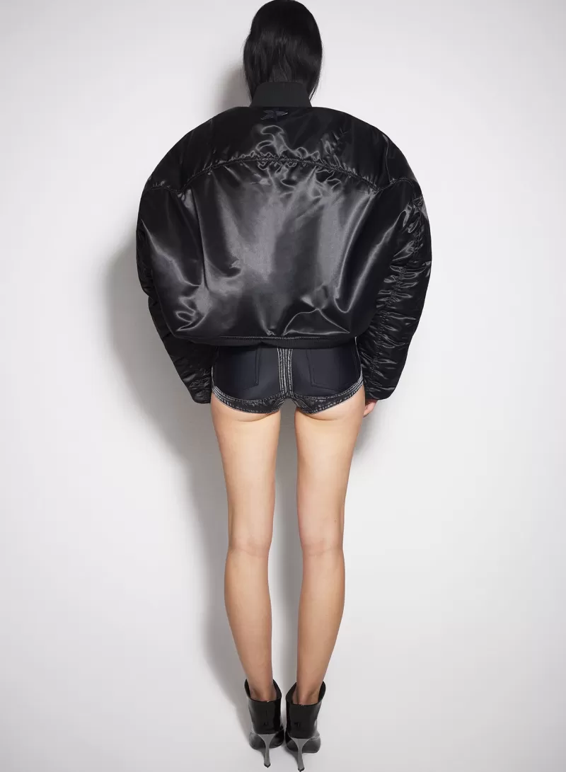 black_satiny_bomber_jacket_3-2.webp Sale MUGLER black satiny bomber jacket