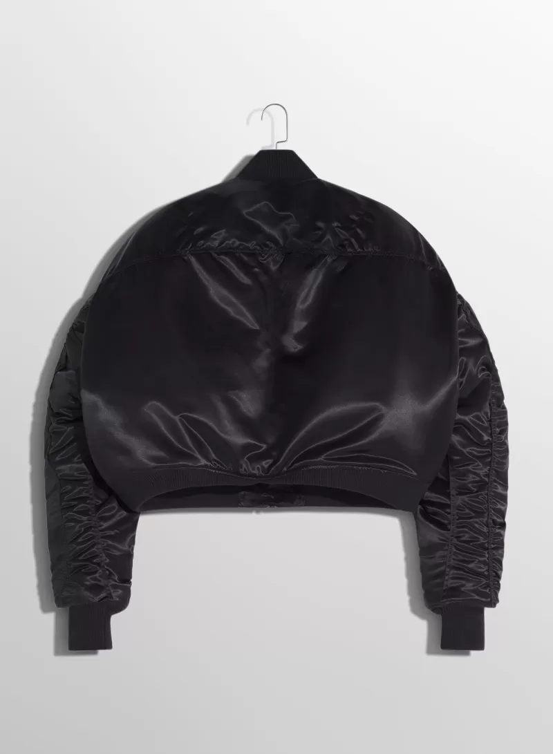 black_satiny_bomber_jacket_5-2.webp Sale MUGLER black satiny bomber jacket