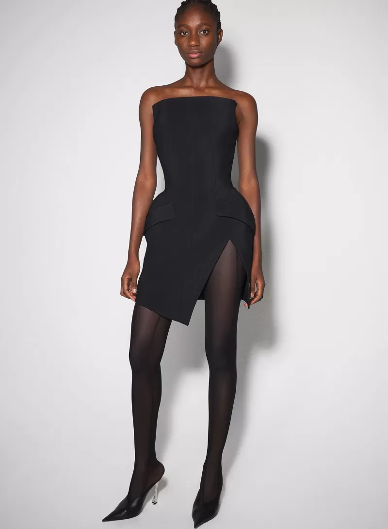 black_slitted_tailored_bustier_dress_2-1.webp Online MUGLER black slitted tailored bustier dress
