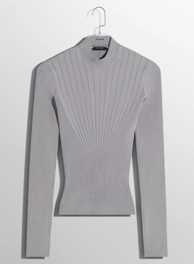 grey_sculpting_knit_top_5-3.webp Sale MUGLER grey sculpting knit top