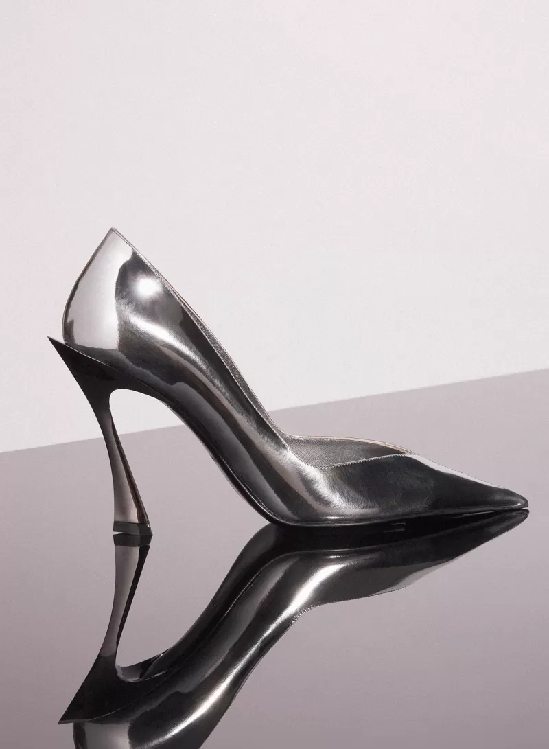 Cheap MUGLER gunmetal classic fang 95 pump