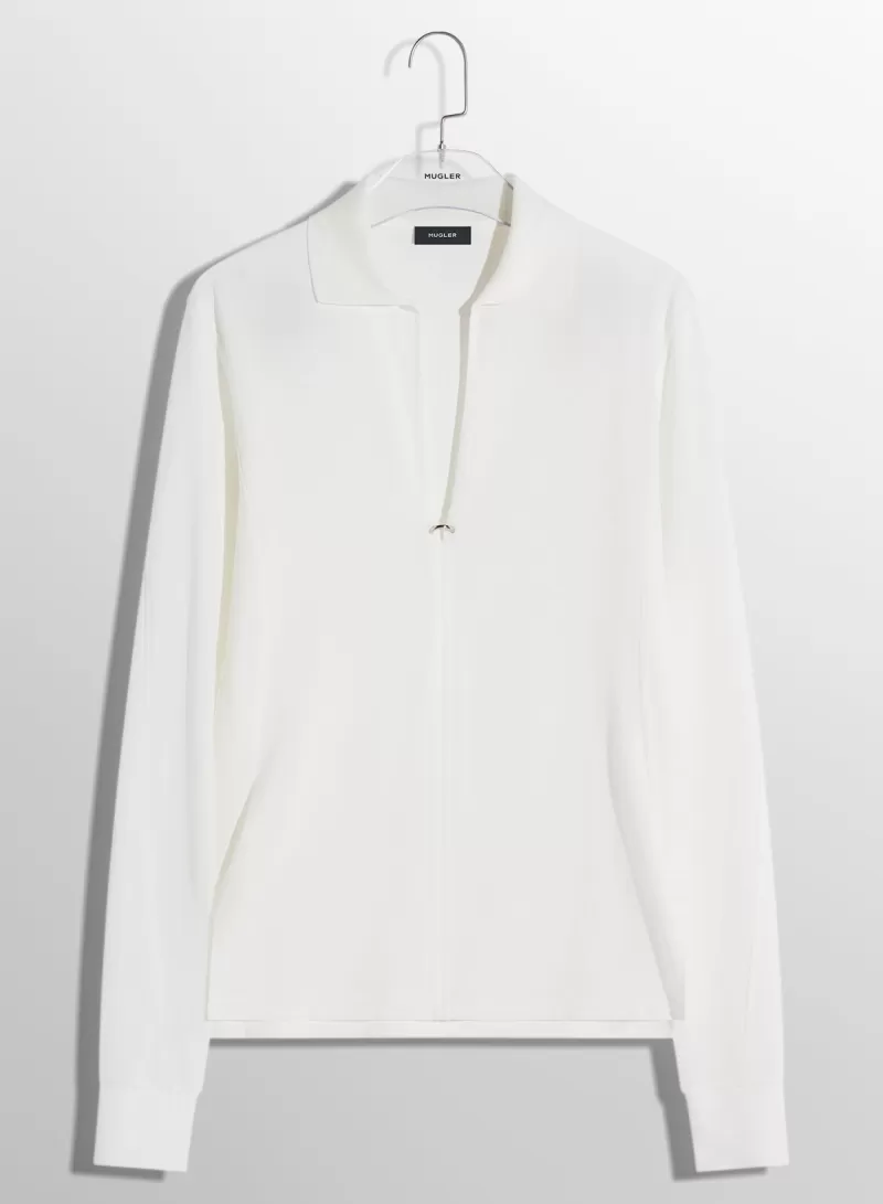 offwhite_pierced_polo_4-1.webp Discount MUGLER off-white pierced polo