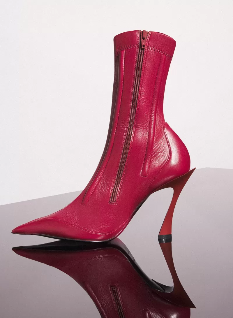 red_boned_leather_fang__ankle_boots_1-2.webp Shop MUGLER red boned leather fang 95 ankle boots