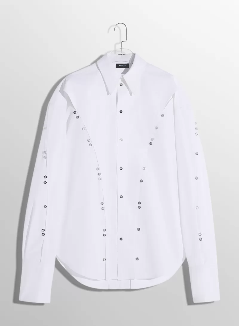white_poplin_button_shirt_4-1.webp New MUGLER white poplin button shirt