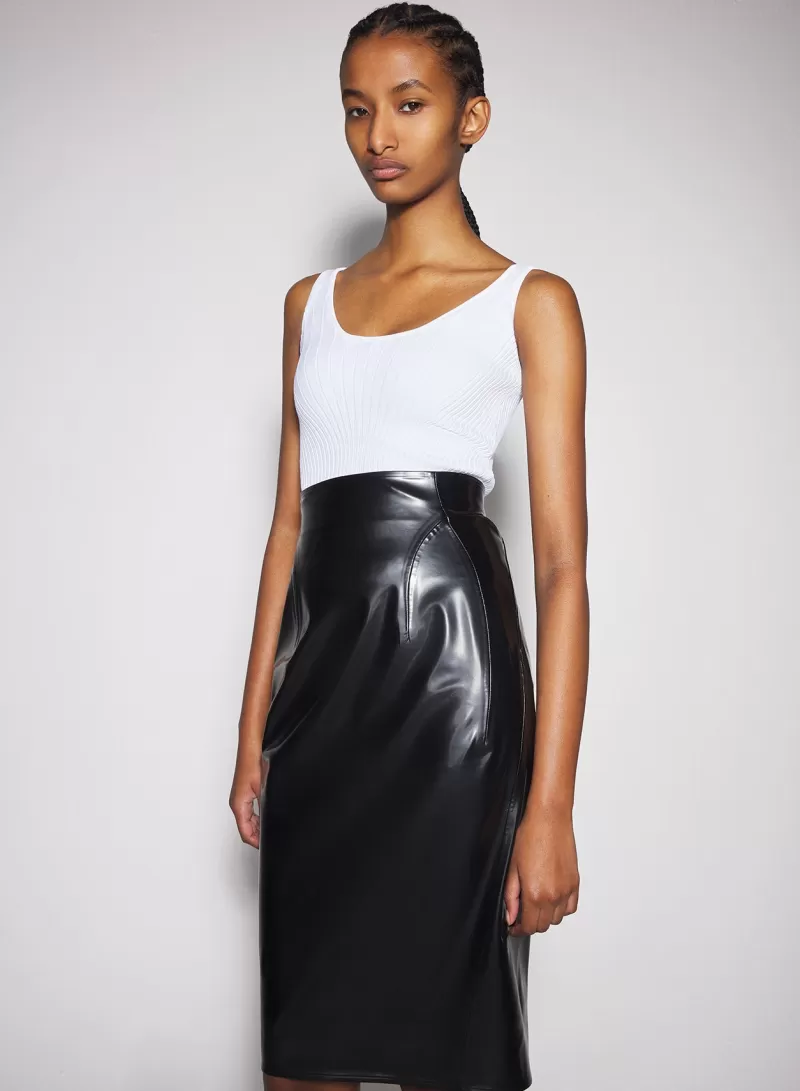 white_sculpting_knit_tank_top_2-1.webp Best MUGLER white sculpting knit tank top